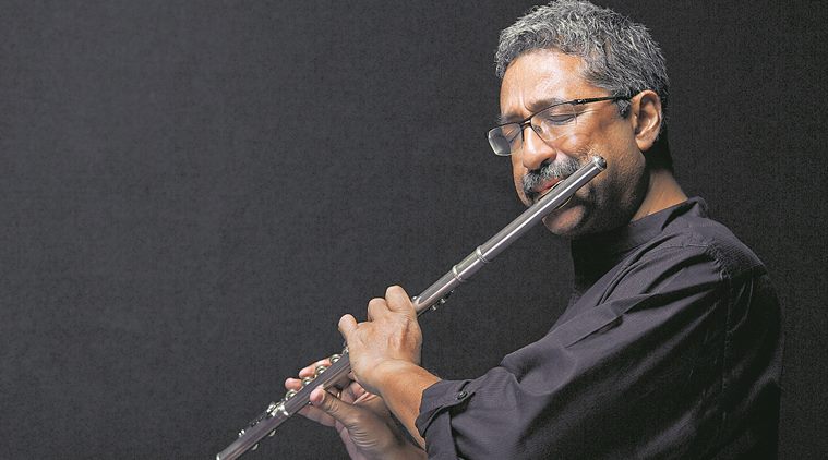 flute, flautist, rajeev raja, mumbai, musicians, jazz, music, jazz music, concert, lifestyle news, art and culture news, indian express news