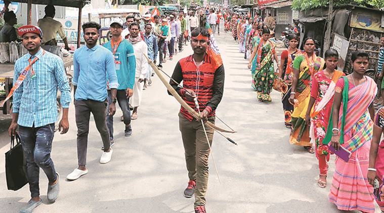 Kolkata: Hindu outfits, Trinamool Congress take out Ram Navami rallies in state