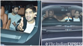 Ranbir Kapoor, Alia Bhatt and Ayan Mukerji late night visit at Karan Johar place