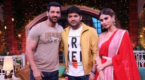 John Abraham and Mouni Roy descend on The Kapil Sharma Show