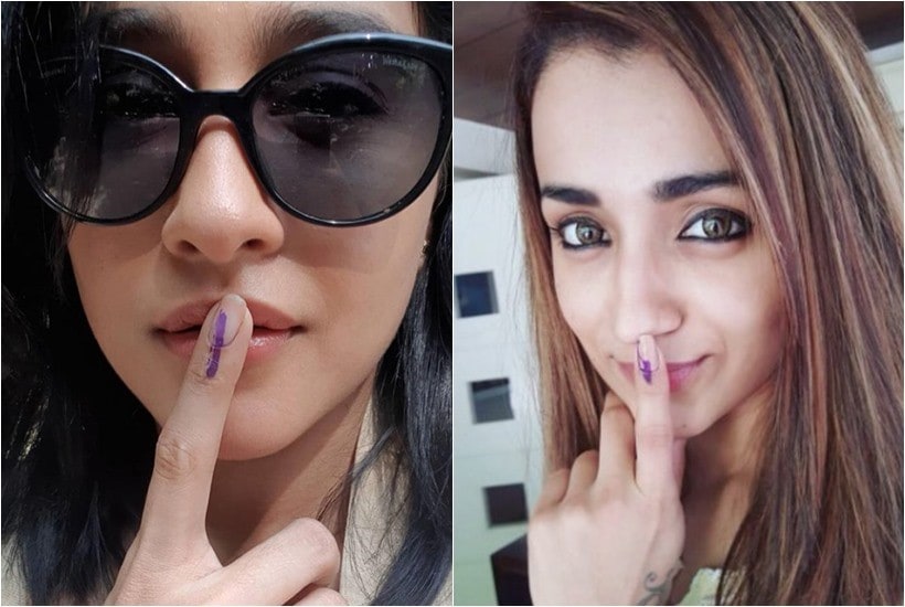 Regina Cassandra Trisha vote photos