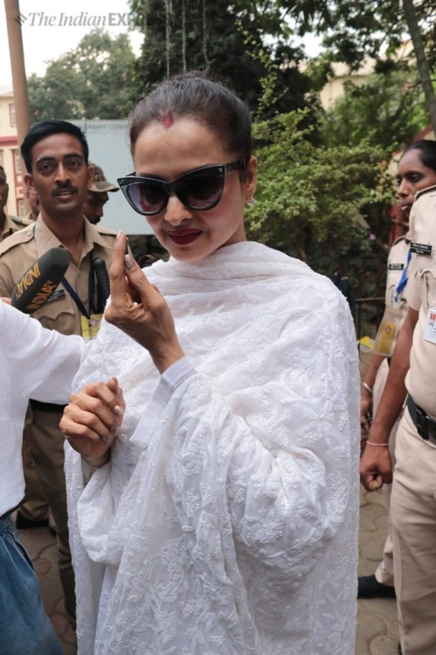 rekha voting