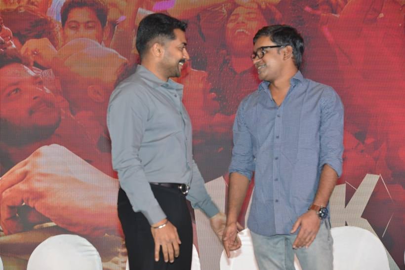 suriya with selvaraghavan at NGK audio launch