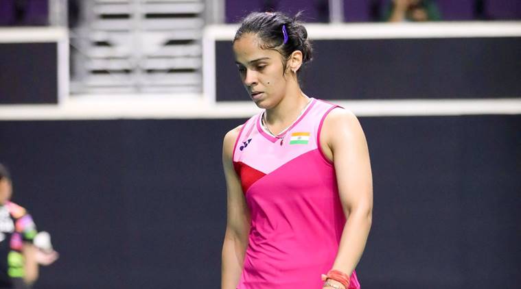 Saina Nehwal at Singapore Open