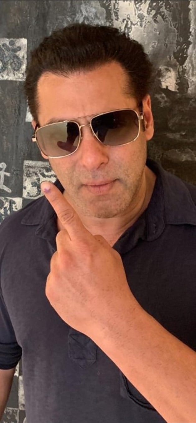 Salman Khan voting