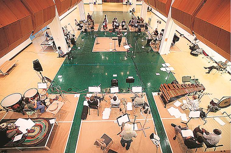 sandeep bhagwati, indo german composer, western classical music, indian classical, art and culture music, opera, orchestra, indian express