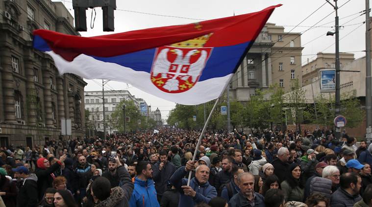 Thousands Rally In Serbia Against Populist Leader Aleksandar Vucic ...