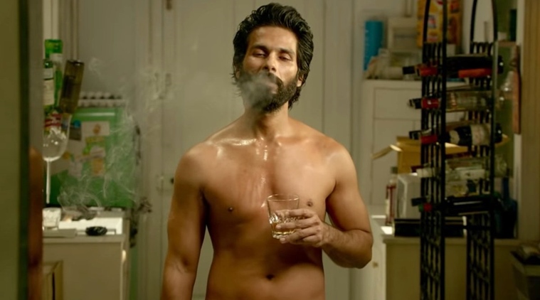 shahid kapoor t shirt in kabir singh