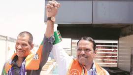 Shrirang Barne and Laxman Jagtap. Rajesh Stephan