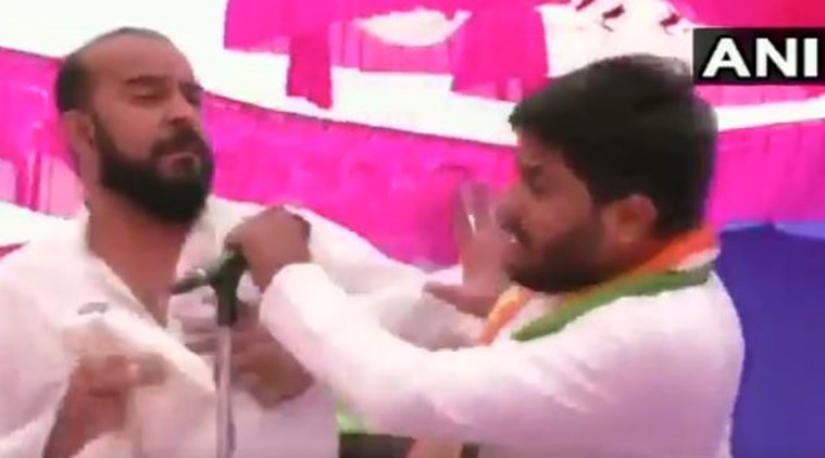 Congress Leader Hardik Patel Slapped At Election Rally In Gujarat Files Complaint Elections 