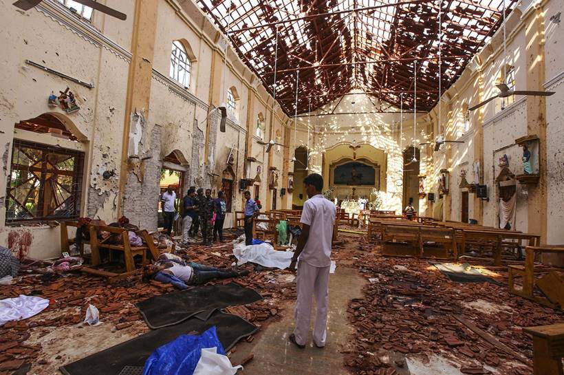 Multiple blasts rock Sri Lanka on Easter Sunday, churches and hotels targeted
