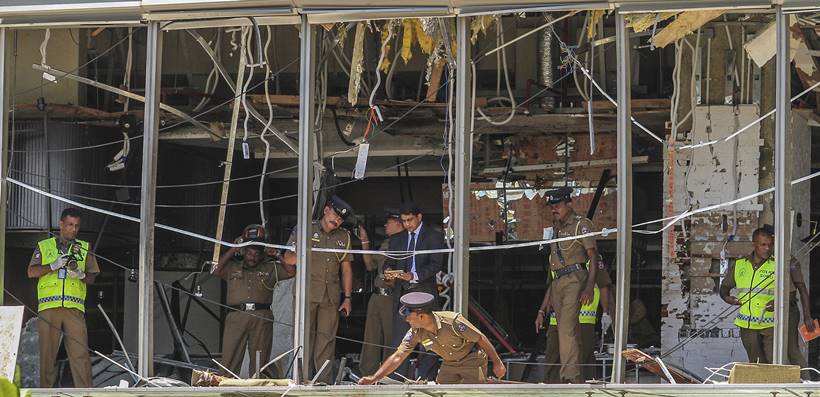 Multiple blasts rock Sri Lanka on Easter Sunday, churches and hotels targeted