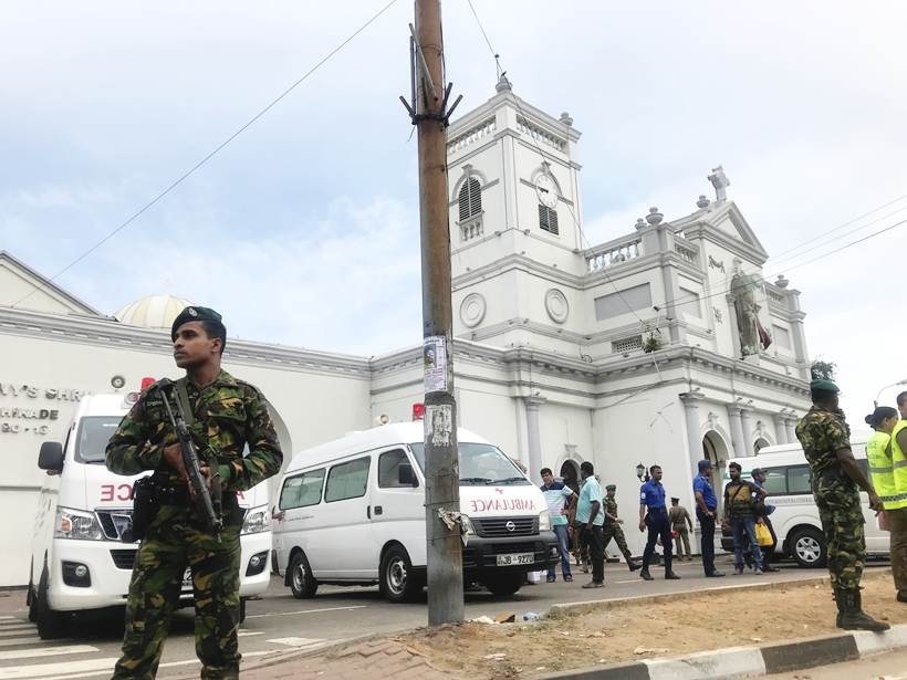 Multiple blasts rock Sri Lanka on Easter Sunday, churches and hotels targeted