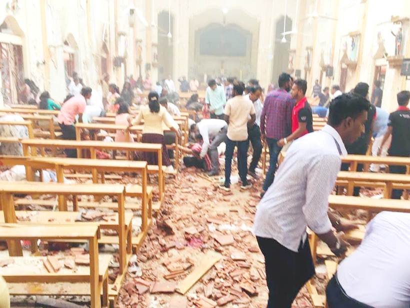 Multiple blasts rock Sri Lanka on Easter Sunday, churches and hotels targeted