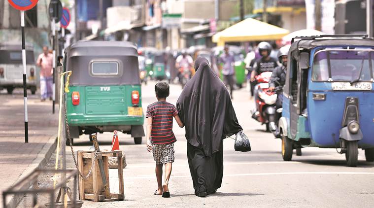 sri lanka face veil ban, sri lank bans face veil, covering face ban, srilanka covering face ban, sri lanka blasts, sri lanka bomb blasts, sri lanka bombings, blasts in sri lanka, face covering ban in sri lanka, sri lanka face covering ban, maithripala sirisena, world news, indian express