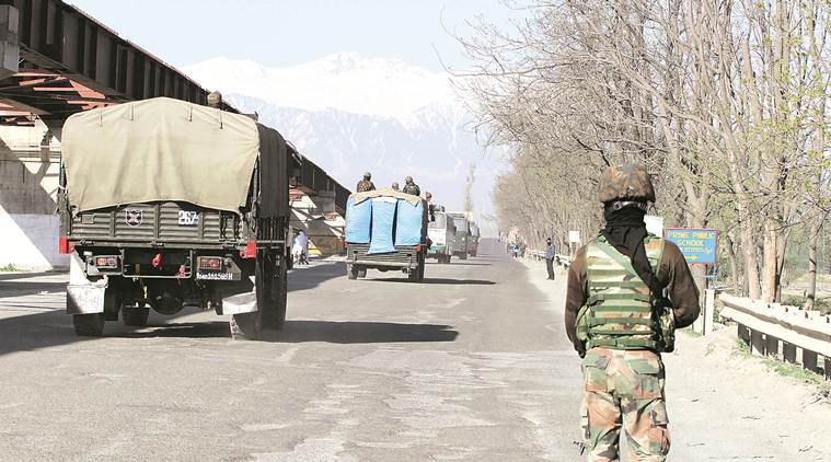 jammu kashmir, jammu and kashmir, jammu kashmir highway ban, highway ban in kashmir, omar abdullah, mehbooba mufti, pdp, people's democratic party, jammu kashmir news, indian express news