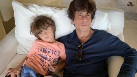 shah rukh khan and abram