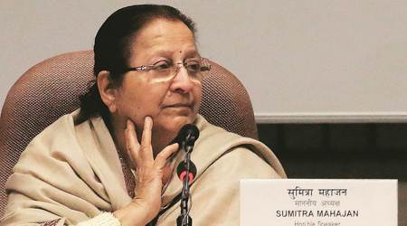 Former speaker Sumitra Mahajan, Sumitra Mahajan, Sumitra Mahajan death, Sumitra Mahajan rumour, Sumitra Mahajan news, india news, indian express