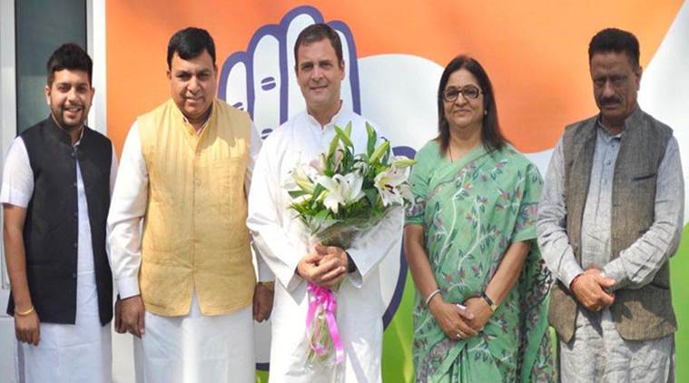 Suresh Chandel joined the Congress