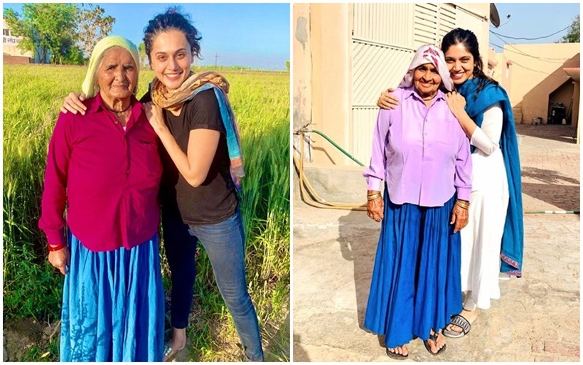 Taapsee Pannu and Bhumi Pednekar