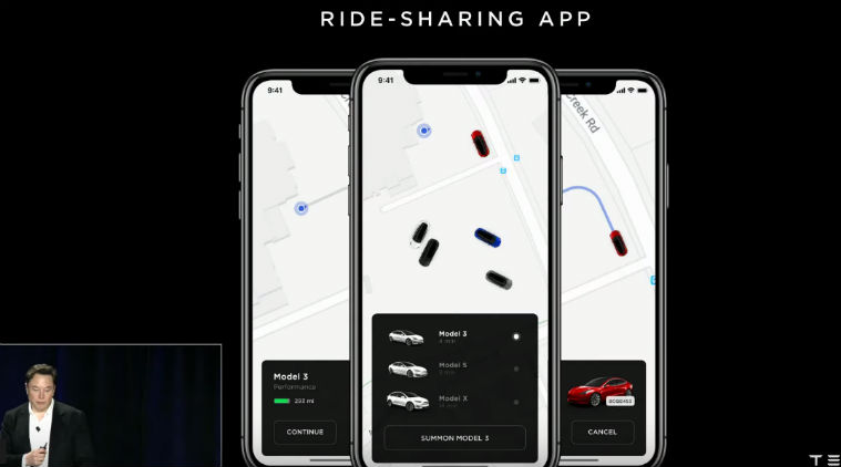 Tesla robotaxis network to launch in 2020, says Elon Musk