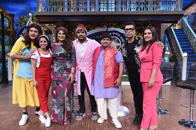 The Kapil Sharma Show, kajol, karan johar