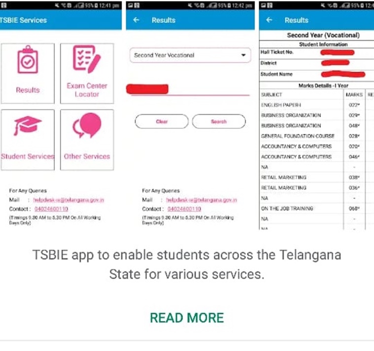 TS Inter Results 2019 Manabadi, TSBIE Telangana TS Intermediate 1st