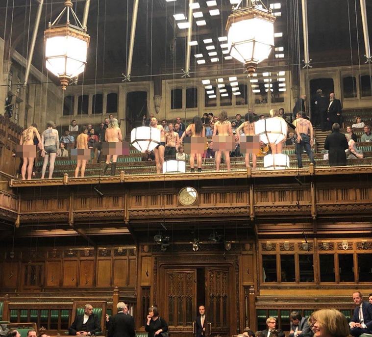 Image result for commons nude protest