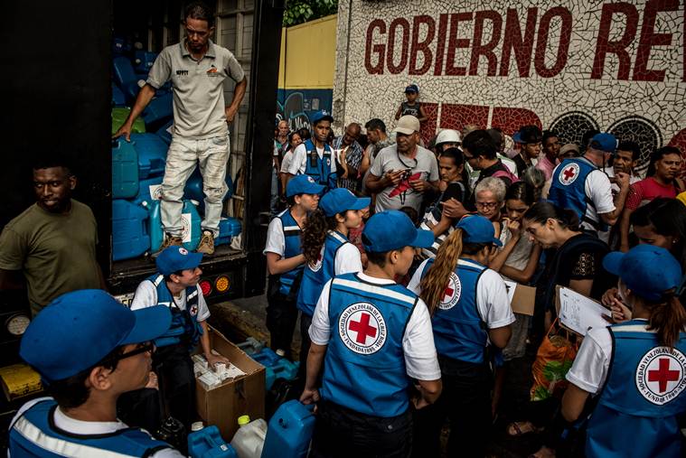 After years of denial, Venezuela’s President allows aid to enter