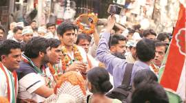 Lok Sabha elections 2019, Lok Sabha elections, 2019 Lok Sabha elections, election news, Delhi lok sabha polls, lok sabha polls delhi, vijender sngh, raghav chadha