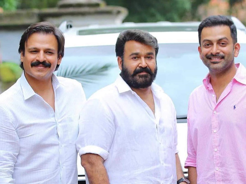 vivek oberoi, mohanlal, prithviraj