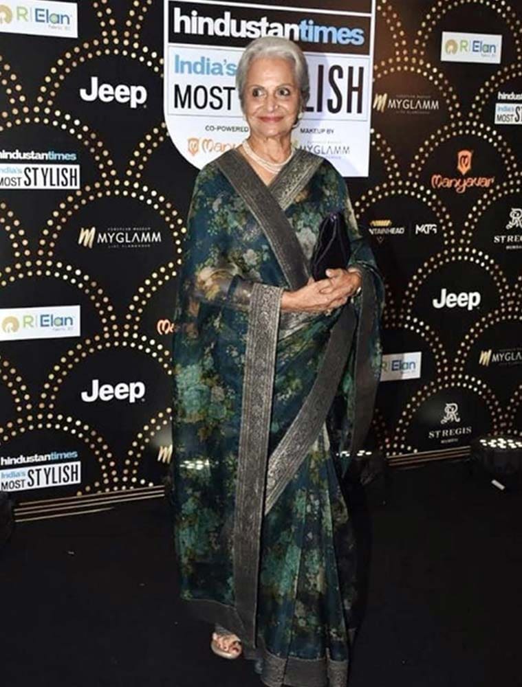 alia bhatt, sonakshi sinha, Waheeda Rehman, shilpa shetty, madhuri dixit, ethnic look, ethnic fashion, designer, Sabyasachi Mukherjee, celebrity fashion, celeb fashion, indian express, indian express news