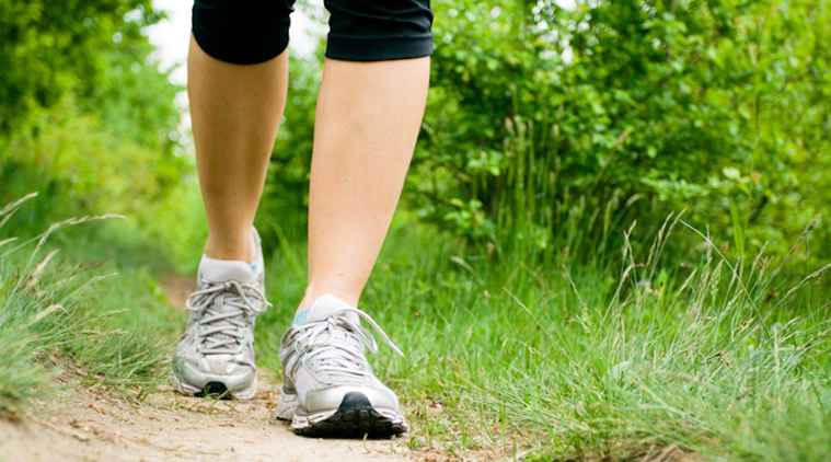 walking, exercise, heart disease, health, indian express, indian express news