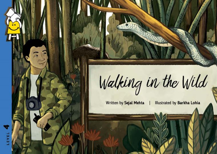 book, Walking in the wild, children's book, indian express