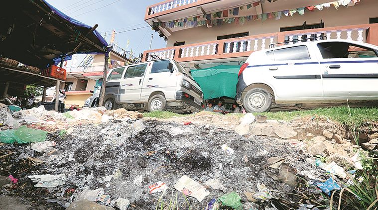 lok sabha elections, lok sabha elections 2019, lok sabha polls, punjab elections, elections in punjab,himachal pradesh, bir billing, bir billing himachal pradesh, kangra, waste, waste disposal, election news, indian express news