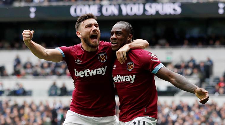 Premier League: West Ham inflict first defeat on Tottenham Hotspur at