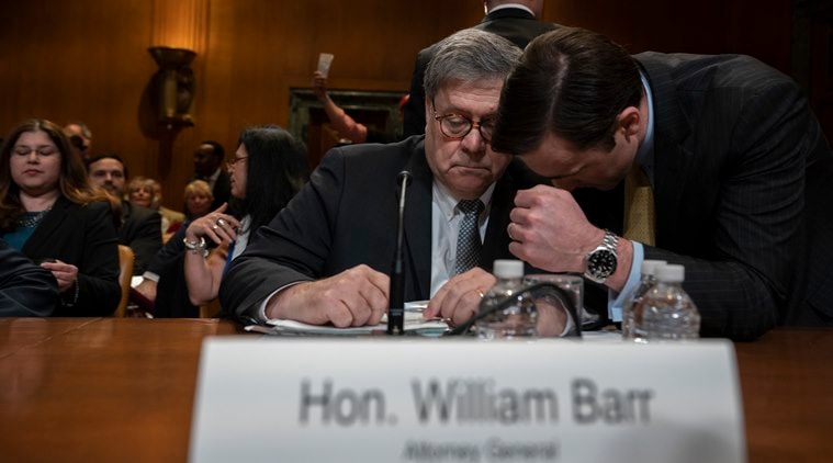 donald trump, us, united states, mueller report, trump investigations, robert mueller report, congress, democrats, republicans, russian election, justice department, william barr, world news, indian express news
