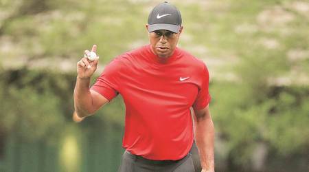 tiger woods, tiger woods masters, tiger woods win, tiger woods news, ttiger woods marsters, golf masters, iger woods result, tiger woods news, golf results, golf news, indian express