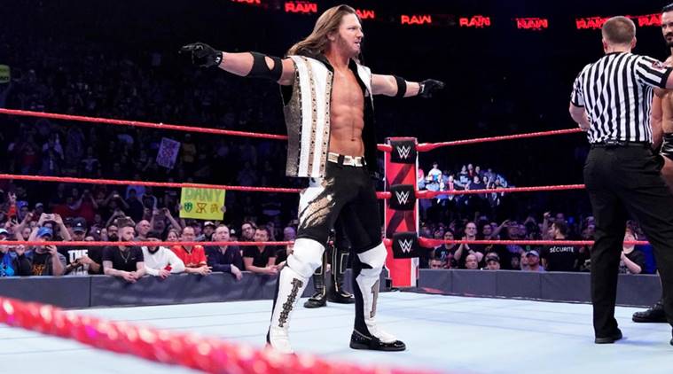 AJ Styles on WWE Raw
