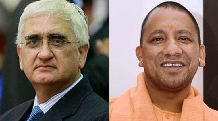 Salman Khurshid, Salman Khurshid on Yogi Adityanath, Yogi Adityanath election campaign, Salman Khurshid baap of yogi comment, Lok sabha elections, general elections, election news, decision 2019, lok sabha elections 2019, indian express