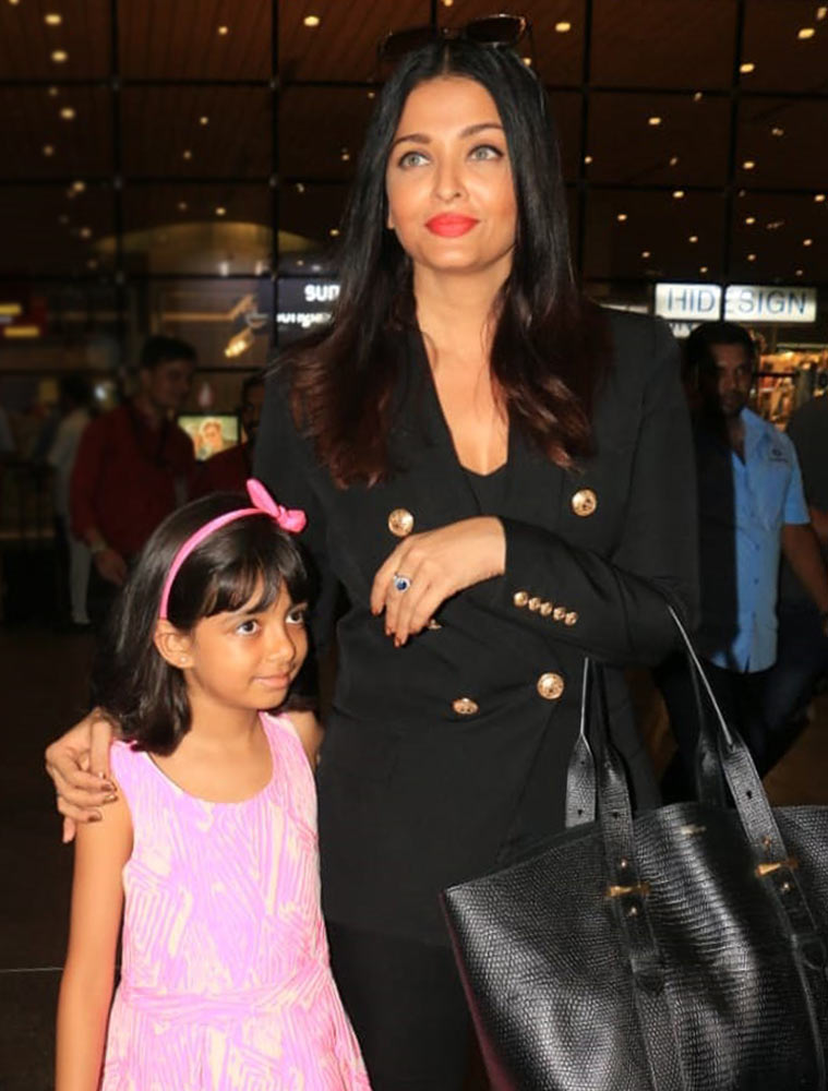 Aishwarya Rai Bachchan nails this all-black look at the airport ...