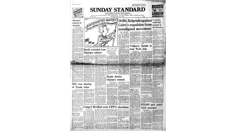 teesta water, bangladesh india rift over teesta, Abdul Gani Lone, People's conference, baramulla kashmir, Prime Minister Morarji Desai. forty years ago, indiane express
