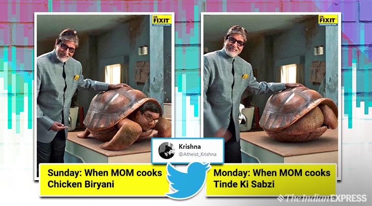 amitabh bachchan. amitabh bachchan memes, amitabh bachchan dr fixit ad, dr fixit bachchan tortoise ad, funny meme, latest desi memes, viral news, indian express