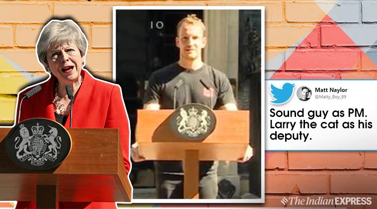 theresa may, brexit, theresa may resigns, british PM resign, theresa may memes, hot mic guy UK PM, trexit memes, theresa may resignation memes, funny news, world news, indian express