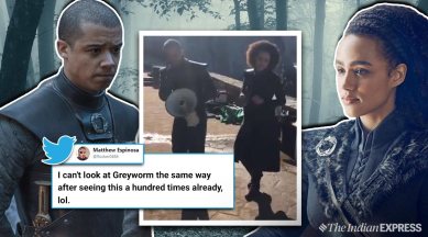 game of thrones, got, grey worm, Grey Worm and Missandei, GOT season 8, GOT finale, GOT memes, GOT viral video, Game of Thrones story, indian express, indian express news