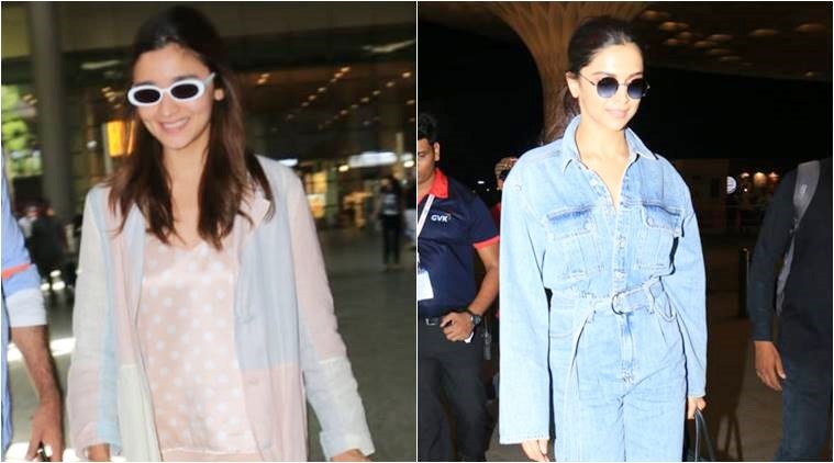 Alia Bhatt, Deepika Padukone, airport fashion, celeb fashion, Met Gala 2019, indian express, indian express news