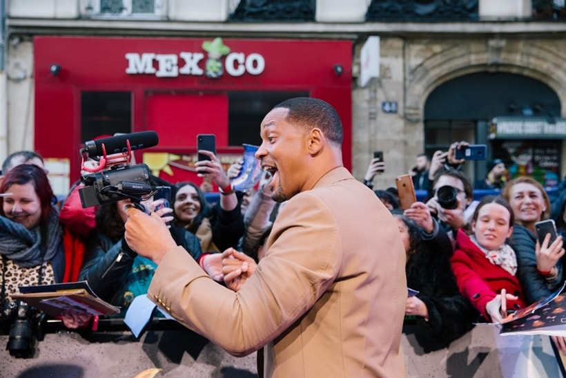 aladdin paris premiere, aladdin, aladdin live action, disney, aladdin world premiere, aladdin movie, will smith, Mena Massoud, naomi scott