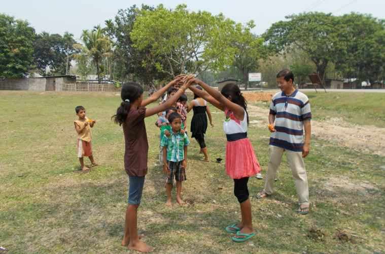 Assam, traditional games, Along Dolong