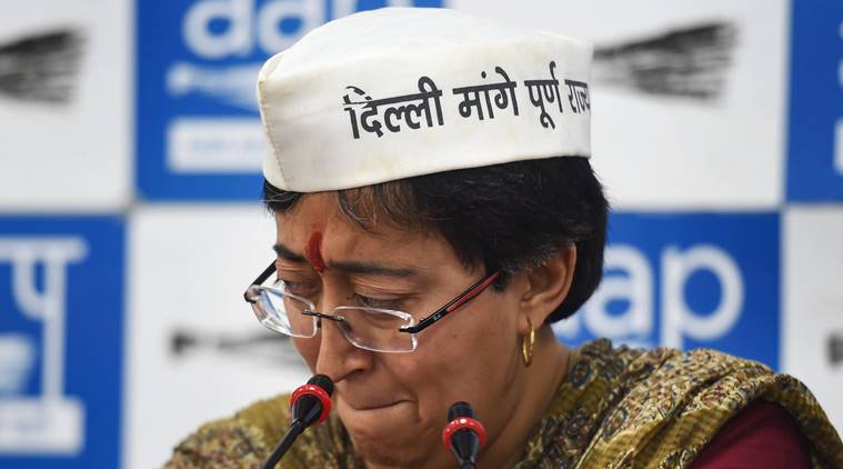 Atishi Marlena smear note: Vendor says was paid to place 300 in papers