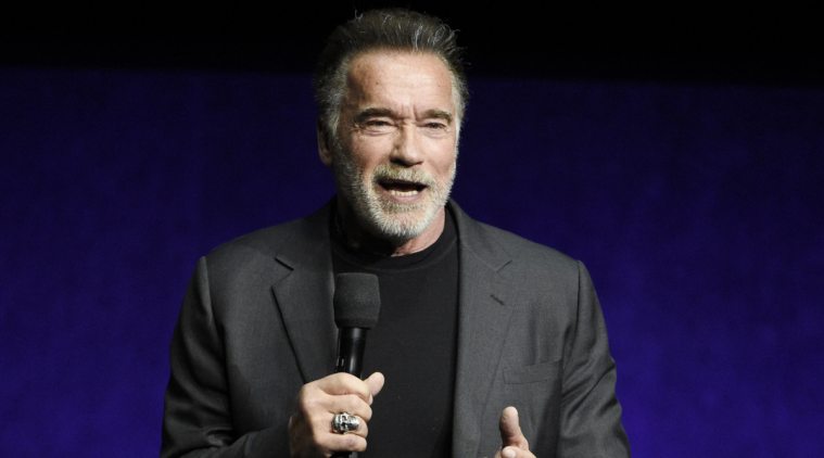 Arnold Schwarzenegger kicked in South Afrixa